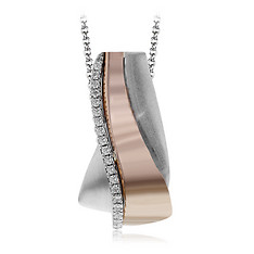Gold Diamond Necklace Pendant
