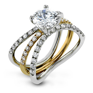 LR1083 Engagement  Ring